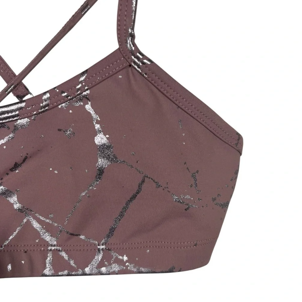 Beyond Yoga Lost Your Marbles Sports Bra Size Small